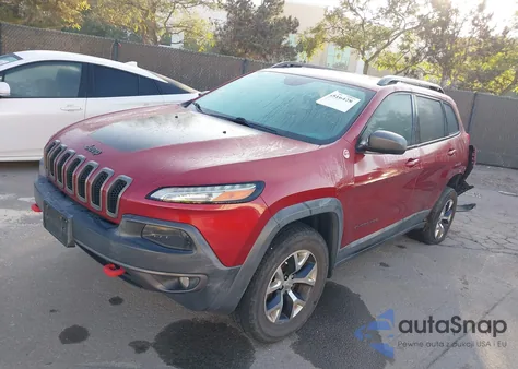 2014 Jeep Cherokee Trailhawk z USA, uszkodzony, nr VIN 1C4PJMBB0EW161034